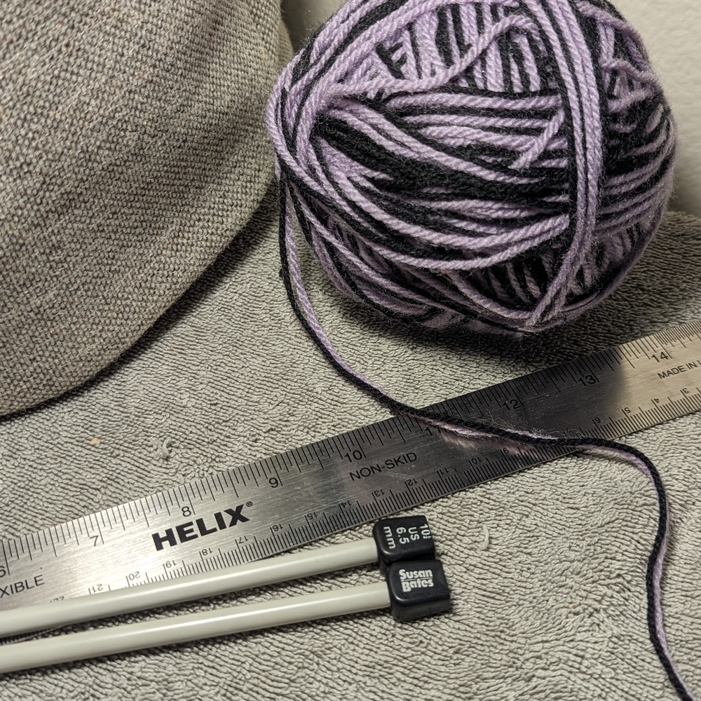 KNITTING NEEDLES Straight US Size 10.5/6.5mm Susan Bates